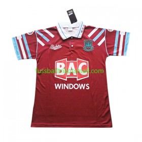 Fußballtrikots West Ham United Retro 1991-1992 Kurzarm Heimtrikotsatz kaufen